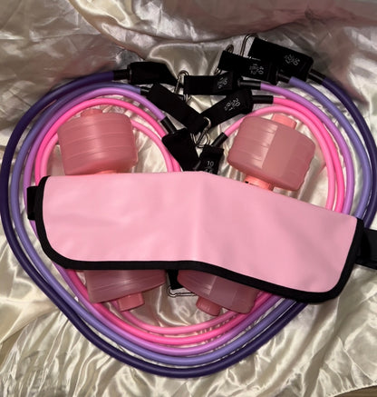 BlissFit Resistance Bands 150lb Set with Accessories