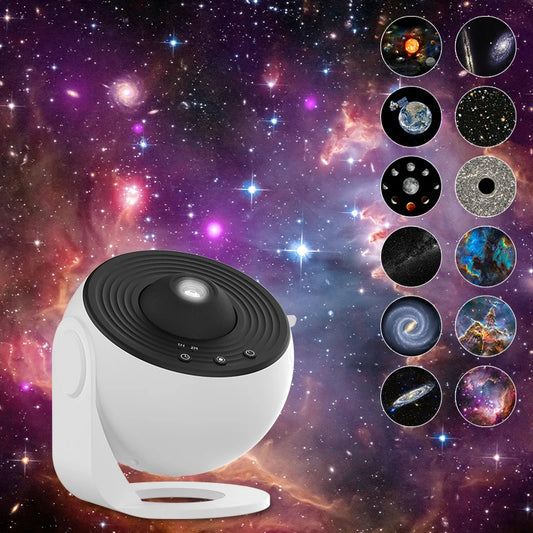 360° Galaxy Projector Night Light or Warm Bunny Light