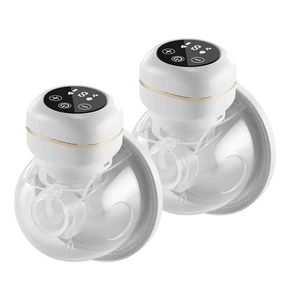 Gold Wearable Electric Breast Pump