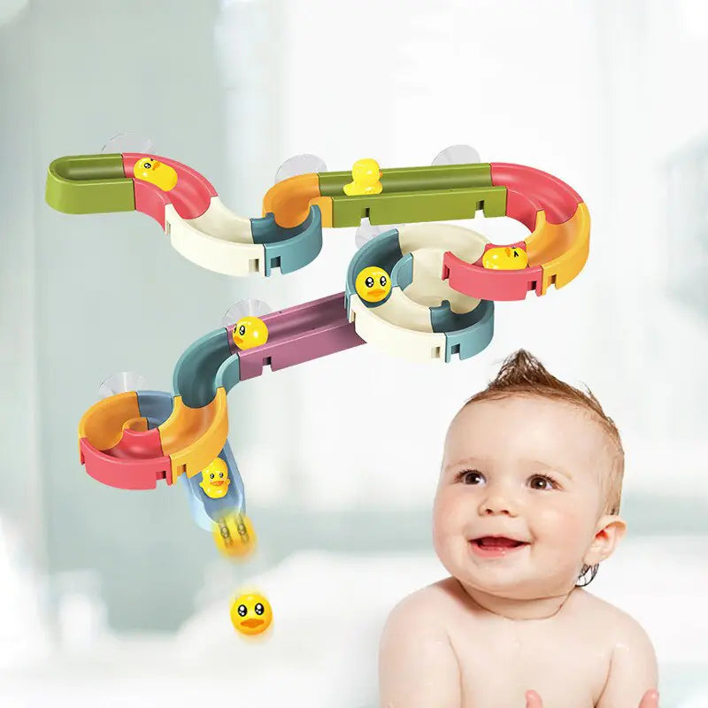 Baby Bath Toy - Duck Race Track