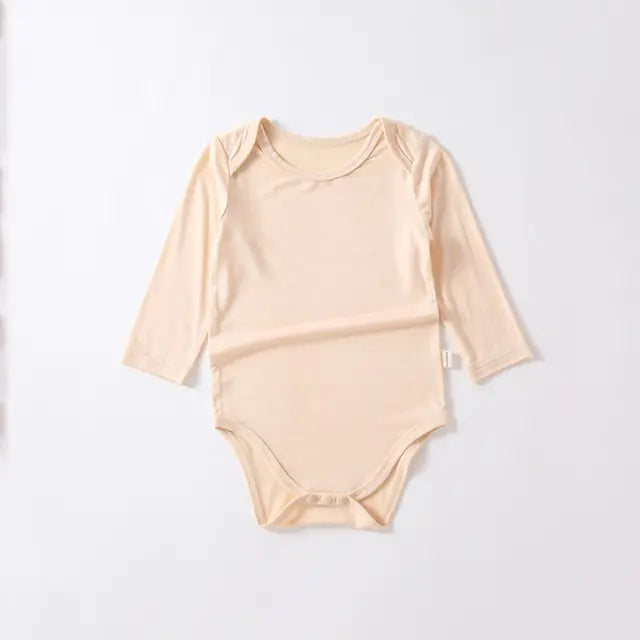 Short & Long Sleeve Bamboo Baby Onesie