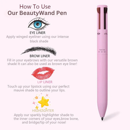 BeautyWand: Eye, Brow & Lip Liner + Highlighter Makeup Pen