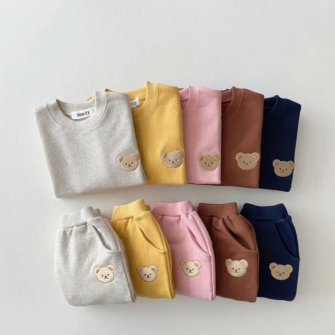 Teddy Bear Sweatshirt Set