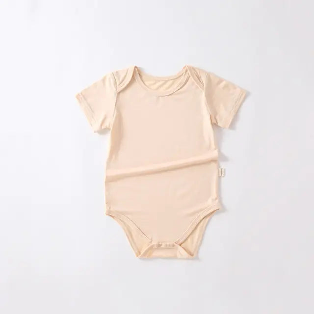 Short & Long Sleeve Bamboo Baby Onesie