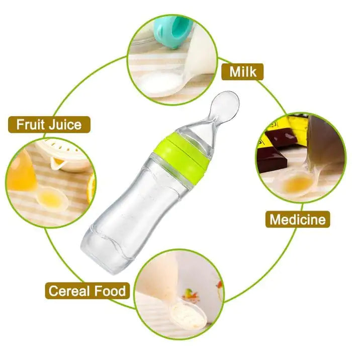 Squeeze Ease Feeding Spoon Bottle