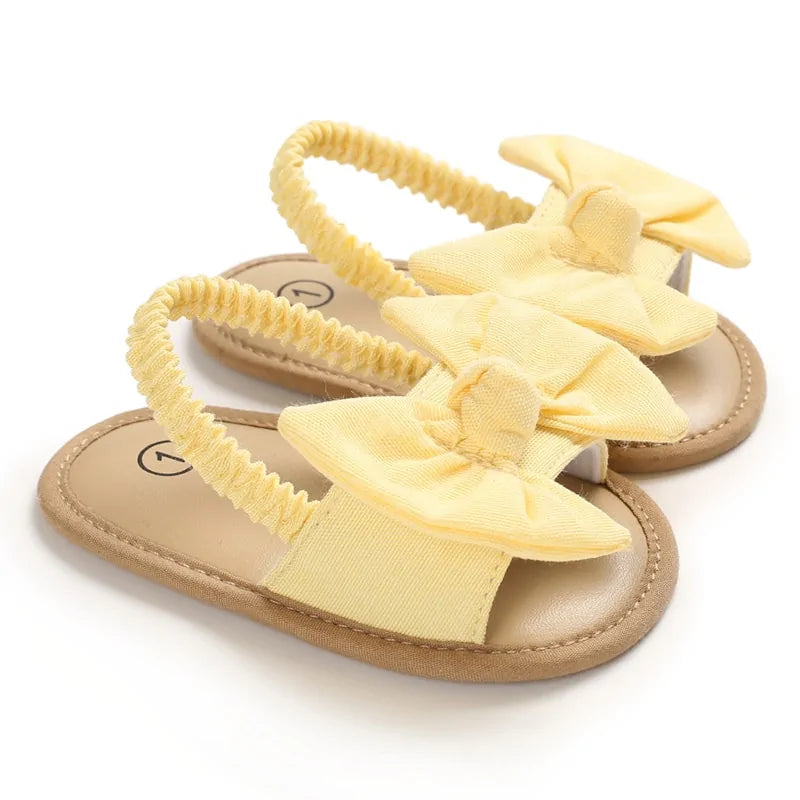 Soft Baby Bow Sandal Shoes