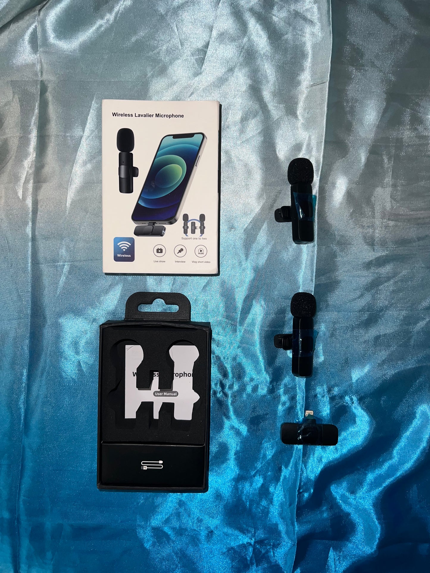 Unbound Sound Wireless Microphones for Apple/Android/Any Device