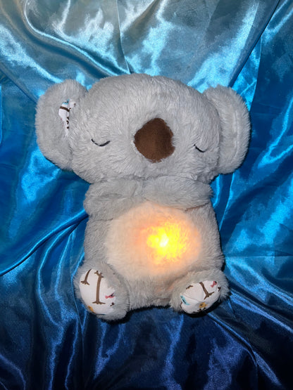 Breathing Koala Plushie with Light & Lullabies