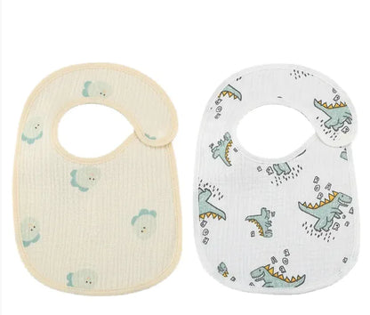 Adorable Waterproof Bib Set