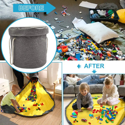 Toy Storage Bag and Play Mat