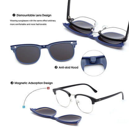 Magnetic Polarized Sunglasses