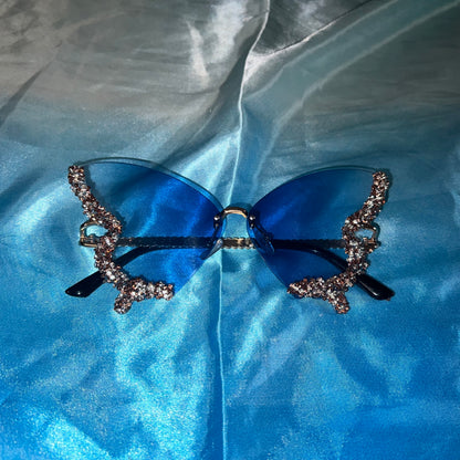 Butterfly Crystal Sunglasses