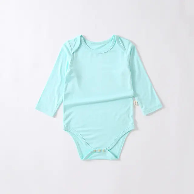 Short & Long Sleeve Bamboo Baby Onesie