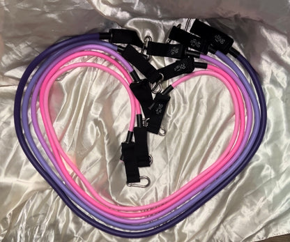 BlissFit Resistance Bands 150lb Set with Accessories