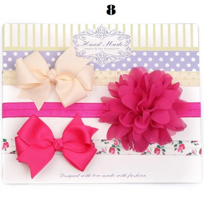 Baby Bows Headband Set