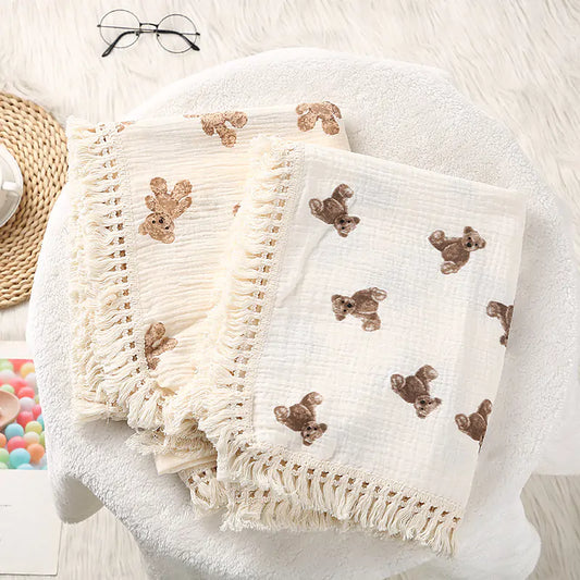 Luxurious Soft Muslin Baby Blanket