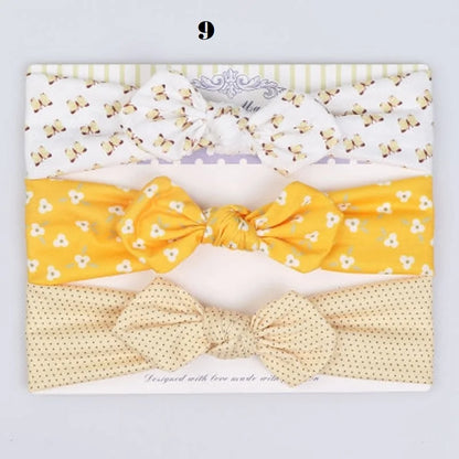 Baby Bows Headband Set