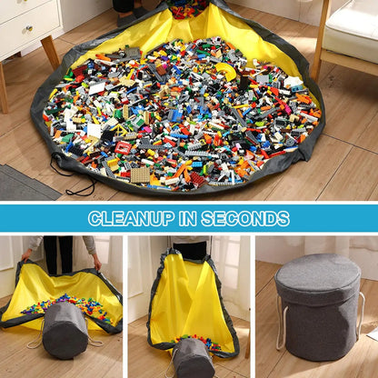 Toy Storage Bag and Play Mat