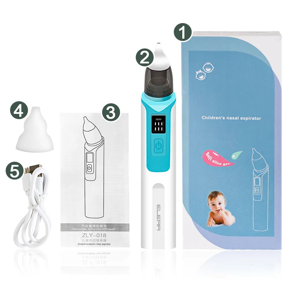 Clear Nose Rechargeable Baby Nose Cleaner