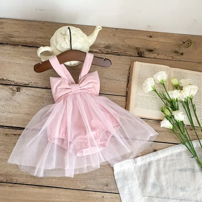 Lovely Bow Baby Dress