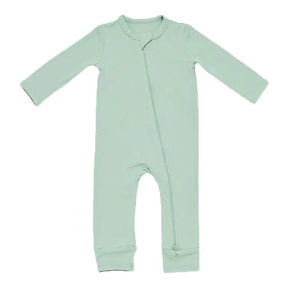 Bamboo Baby Bodysuit with Zipper