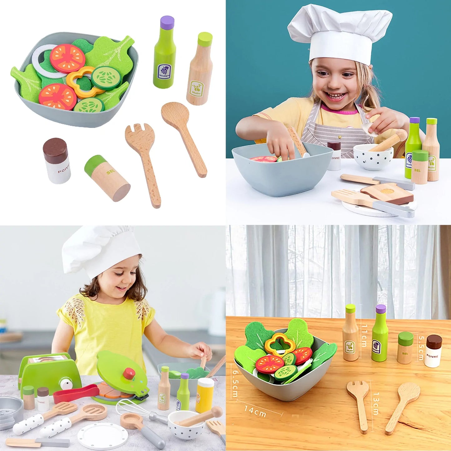 Pretend Salad Toy