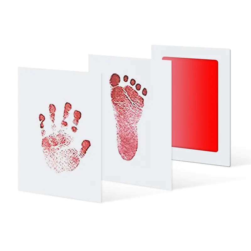 Easy, Ink-Free Baby Hand and Footprint Pad