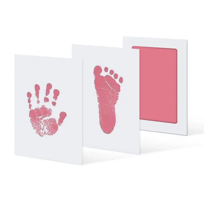 Easy, Ink-Free Baby Hand and Footprint Pad