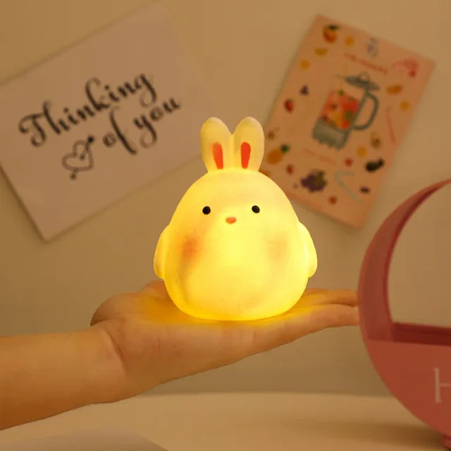 360° Galaxy Projector Night Light or Warm Bunny Light