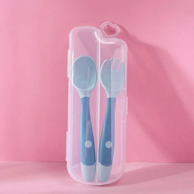 Baby Utensil Set with Travel Case