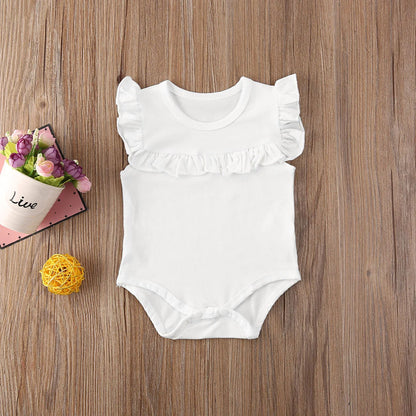 Classic Baby Girl Sunsuit Romper