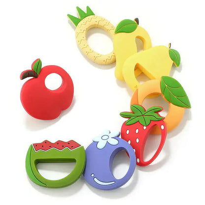 Baby Fruit Teething Rings