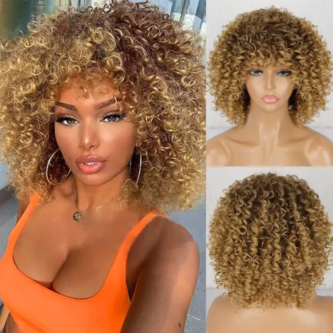 Purely Curly Wig ⅏ Blonde or Black