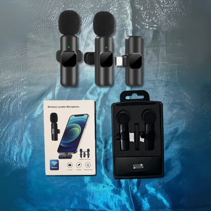 Unbound Sound Wireless Microphones for Apple/Android/Any Device