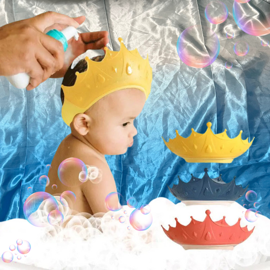 Crown Bath and Shower Shield - Kids Face and Ears Protection