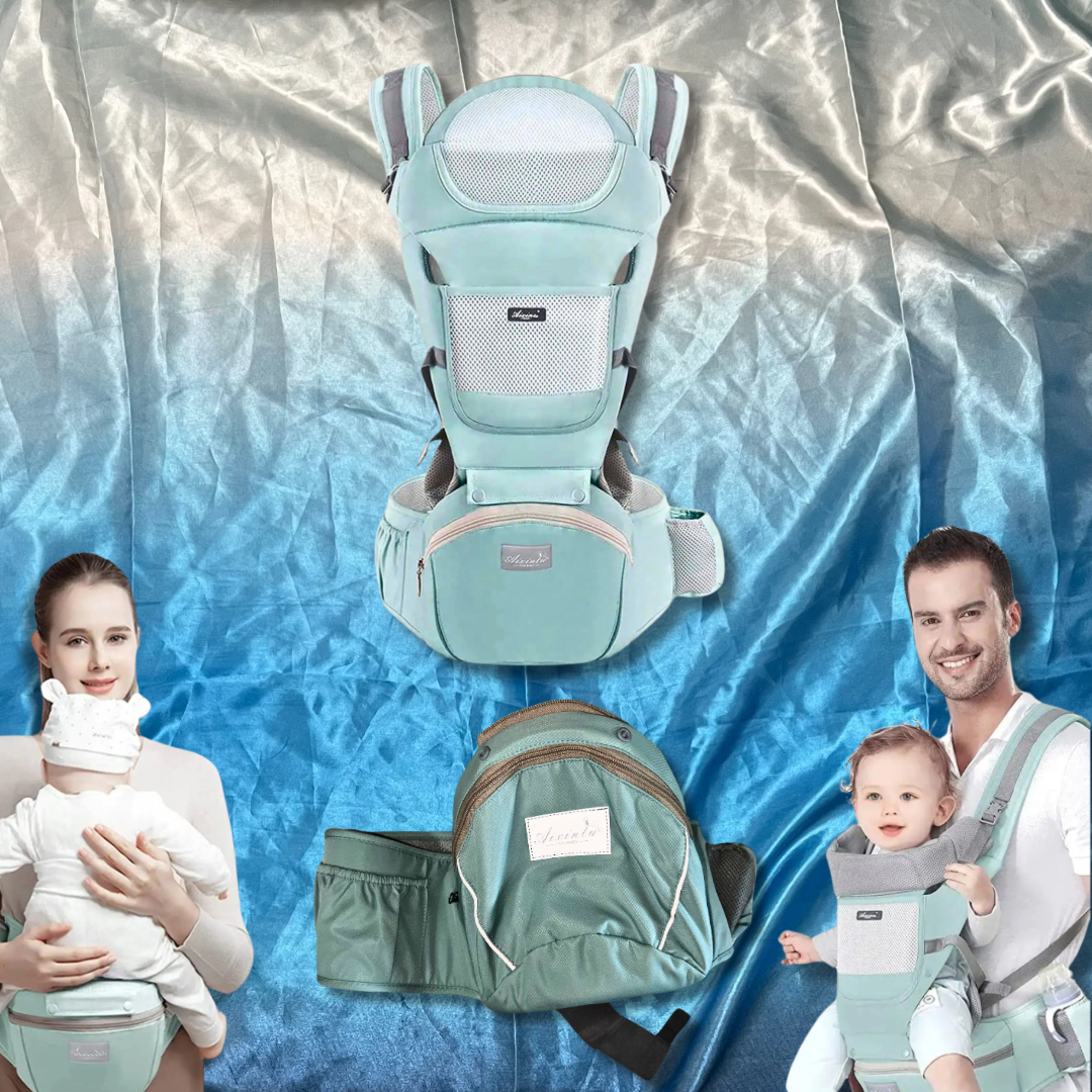 Ultra Supportive Baby Carrier with Hip Seat