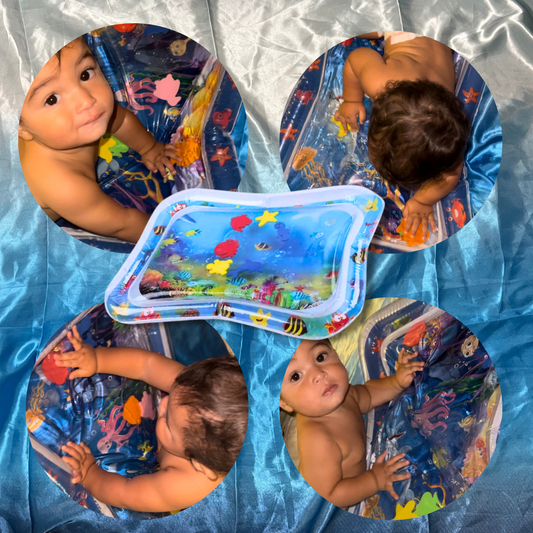 Little Lagoon Water Mat for Tummy Time and Sensory Play