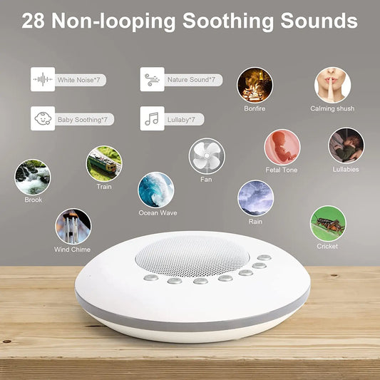 28 Sounds White Noise Machine