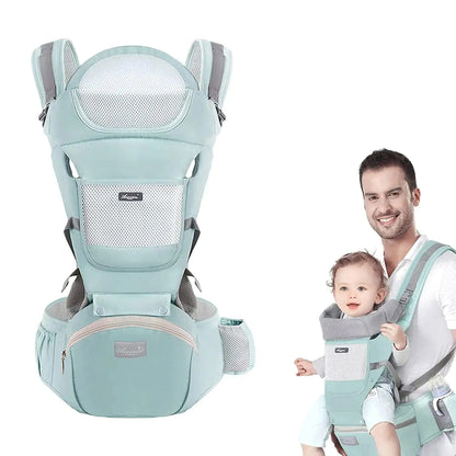 Ultra Supportive Baby Carrier with Hip Seat