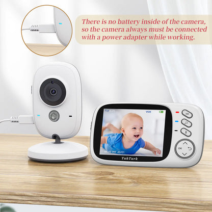 SafeBaby Video Monitor Wireless and Wifi-Less