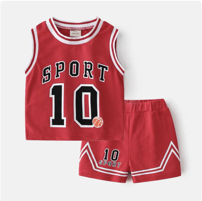 Basketball Tank and Shorts Set