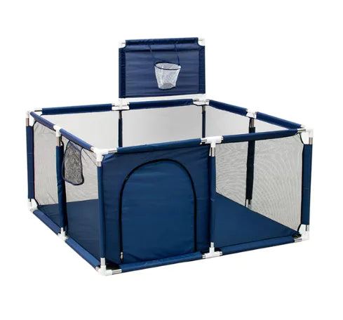 Safety Playpen With Ball Pool and Sports Nets