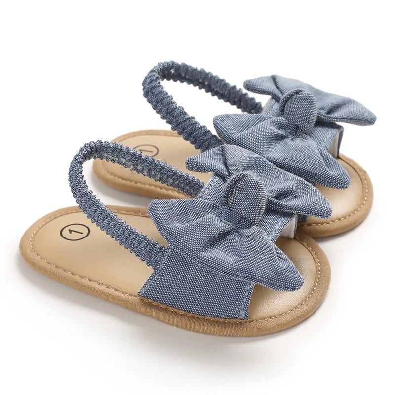 Soft Baby Bow Sandal Shoes