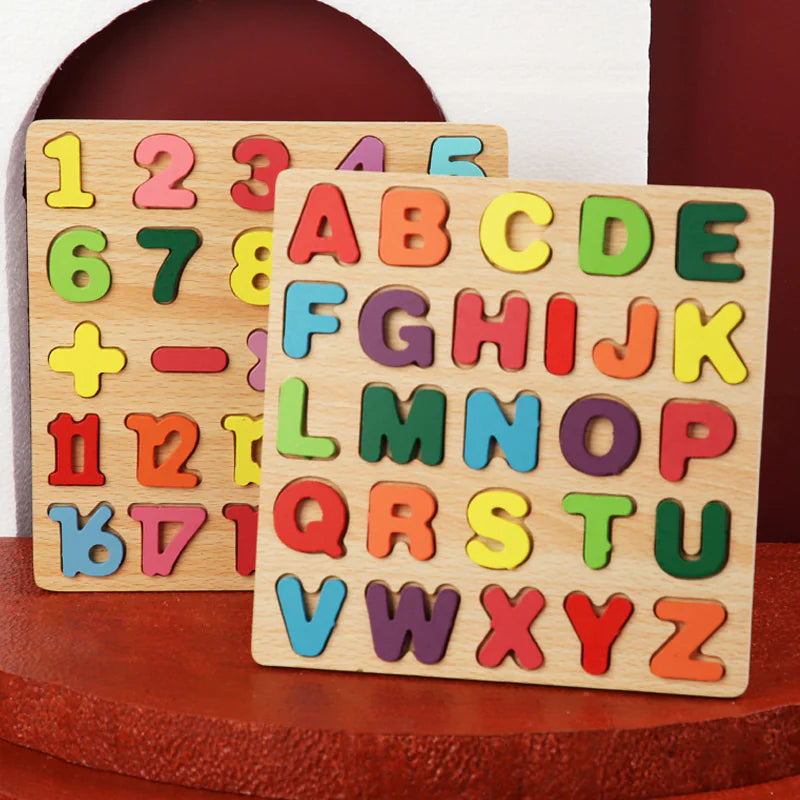 Alphabet and Number Matching Boards