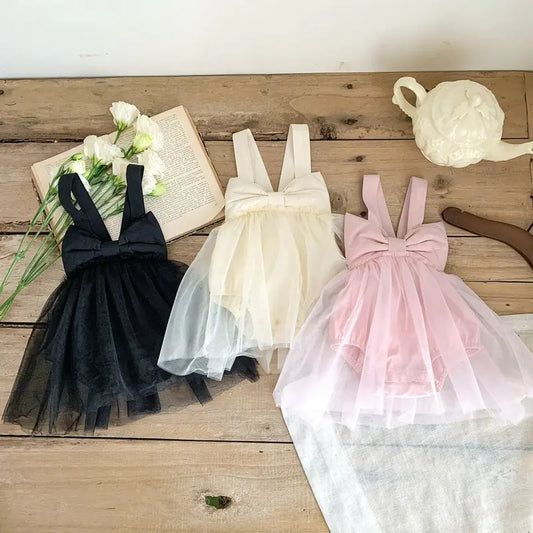 Lovely Bow Baby Dress