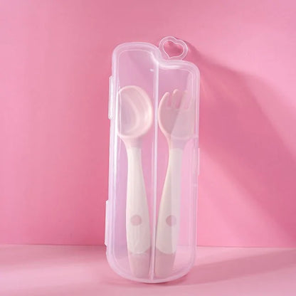 Baby Utensil Set with Travel Case