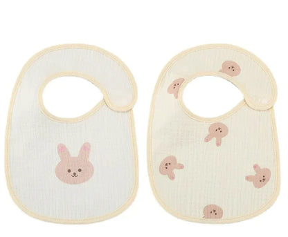 Adorable Waterproof Bib Set