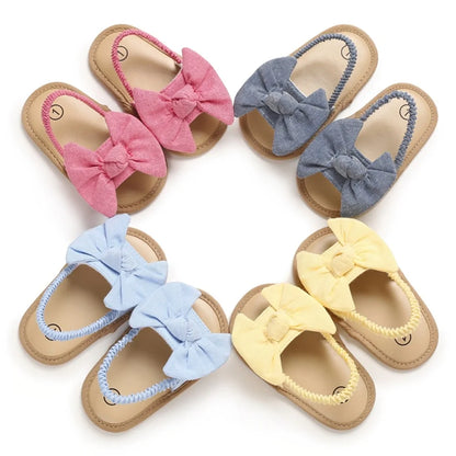 Soft Baby Bow Sandal Shoes