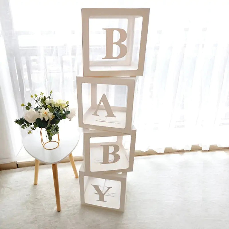 A-Z Baby Letter Balloon Box