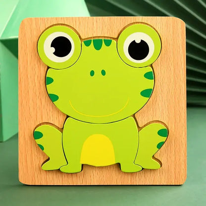 Wooden Animal Baby Puzzle